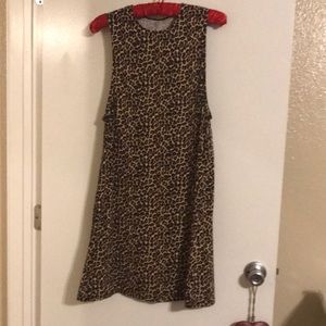 American Apparel Leopard Dress